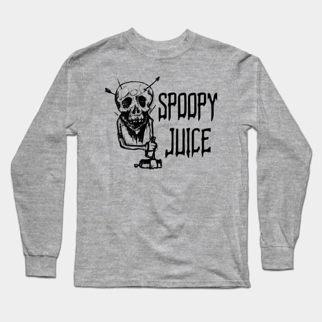 Spoopy Juice Long Sleeve T-Shirt by NovaTeeShop